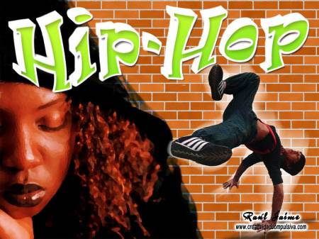 Wallpaper de un bailarían y cantante de Hip-Hop